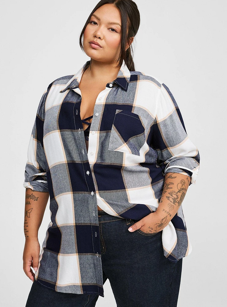 Lizzie Softest Flannel Tunic