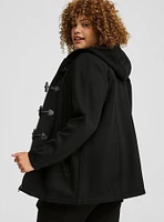 Fleece Toggle Hooded Coat