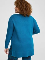 V-Neck Long Sleeve Pullover Sweater