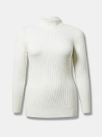 Everyday Soft Ribbed Pullover Long Sleeve Sweater