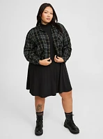 Lizzie Cotton Flannel Cropped Shirt