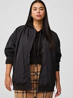 Oversized Bomber Jacket