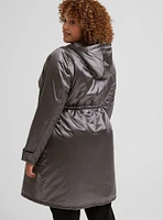 Metallic Puffer Jacket