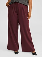 Brushed Twill Wide Leg Pants