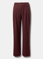 Brushed Twill Wide Leg Pants