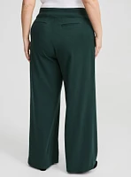 Brushed Twill Wide Leg Pants