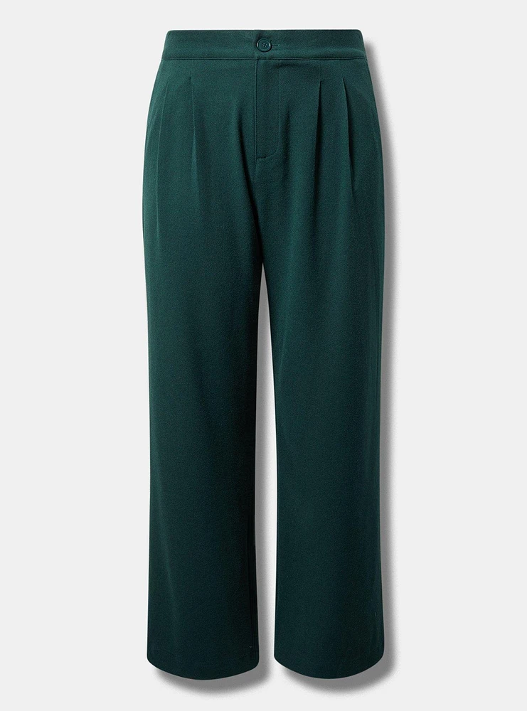 Brushed Twill Wide Leg Pants