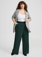 Brushed Twill Wide Leg Pants