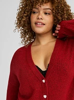 Vegan Cashmere Drop Shoulder Cardigan