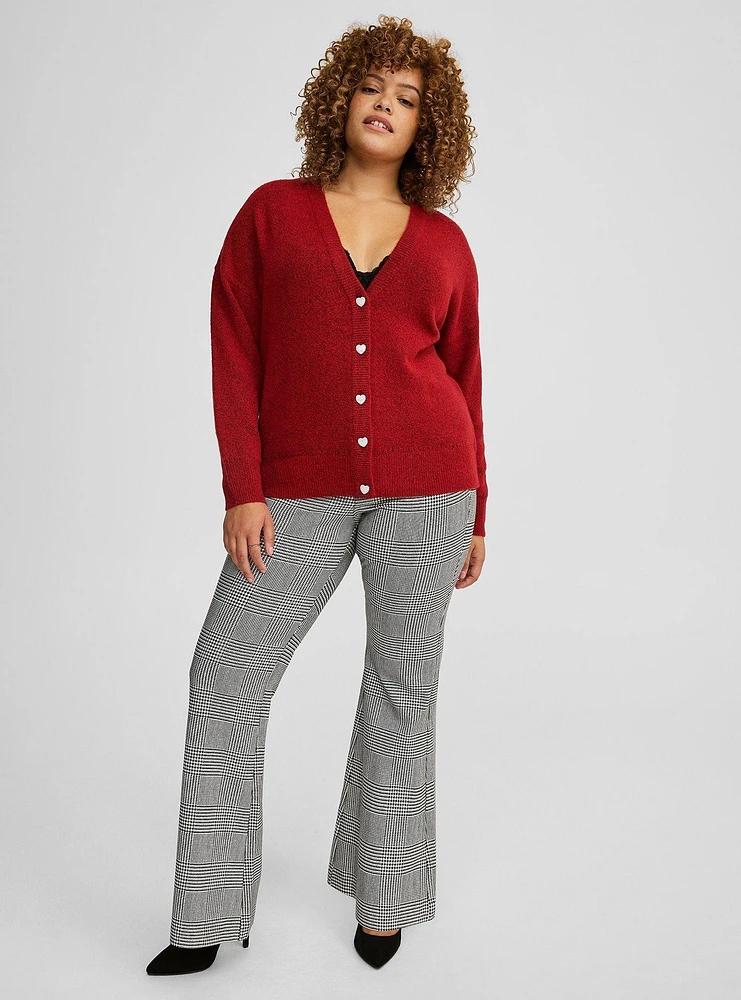 Vegan Cashmere Drop Shoulder Cardigan