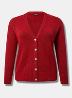 Vegan Cashmere Drop Shoulder Cardigan