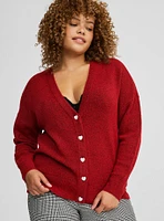 Vegan Cashmere Drop Shoulder Cardigan