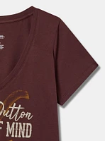 Yellowstone Classic Fit Cotton V-Neck Tee