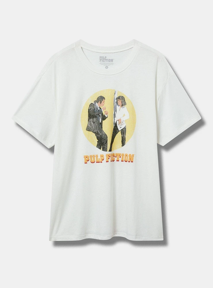 Pulp Fiction Relaxed Fit Cotton Crew Tee