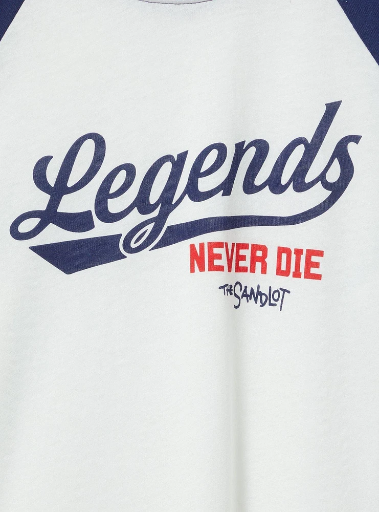 The Sandlot Classic Fit Cotton Raglan Tee