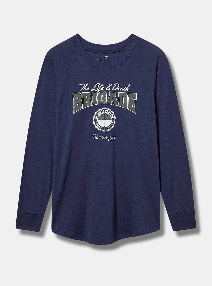 Gilmore Girls Classic Fit Cotton Long Sleeve Raglan