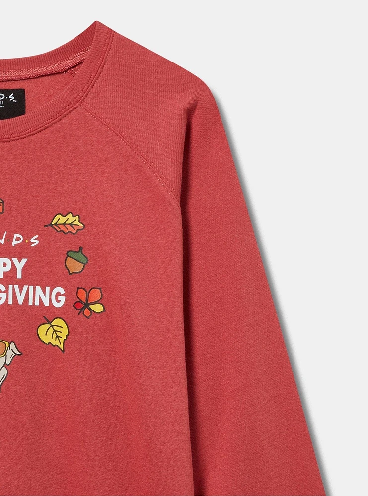 Friends Thanksgiving Classic Cozy Fleece Sweatshirt