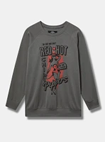 Red Hot Chili Peppers Classic Fit Cozy Fleece Raglan Sweatshirt