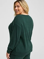 Super Soft Plush Crew Lounge Sweatshirt