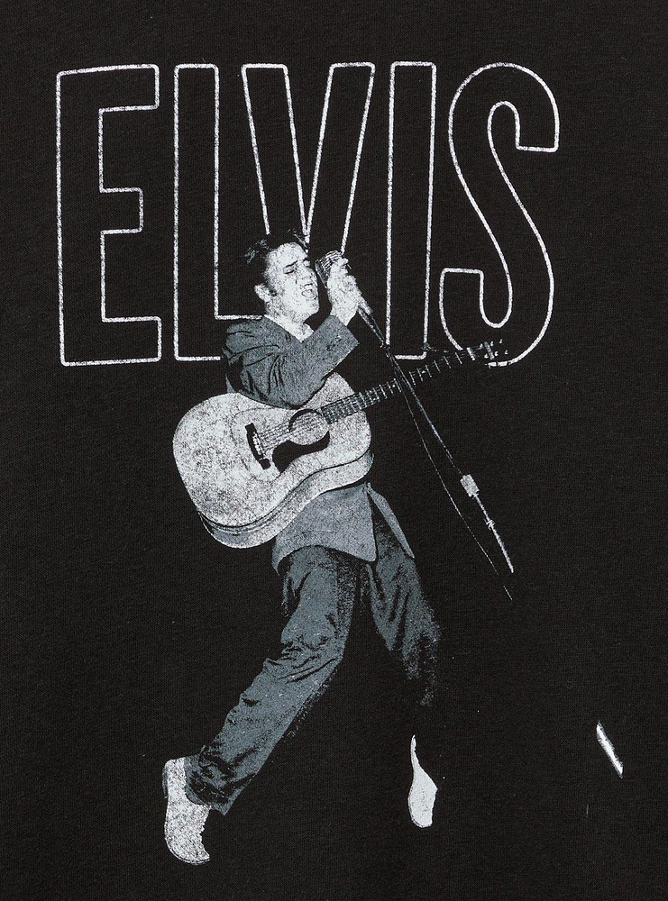 Elvis Classic Fit Cozy Fleece Raglan Sweatshirt