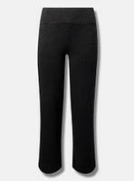 Pull-On Pixie Wide Leg Double Knit Pant