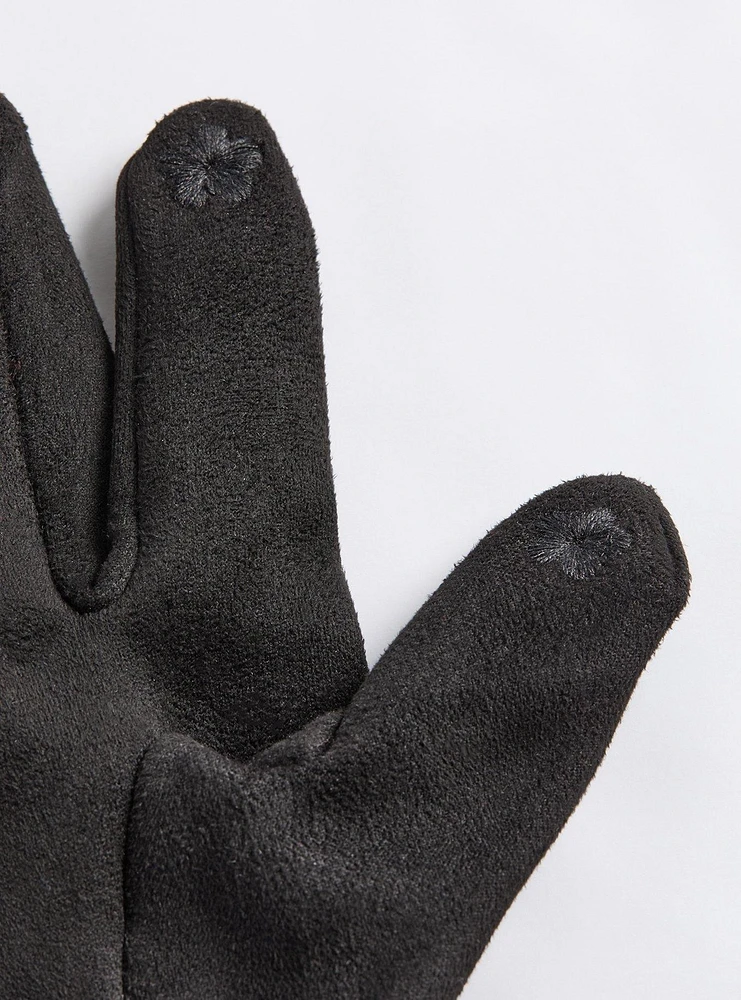 Fur Trim Gloves