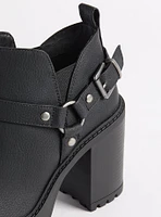 Lug Sole Heeled Bootie (WW