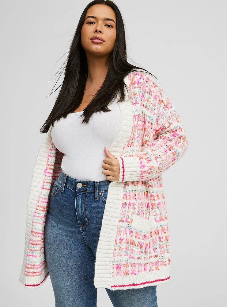 Drop Shoulder Cardigan