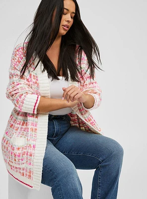 Drop Shoulder Cardigan