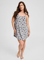 Super Soft Plush Rib Cami Sleep Gown