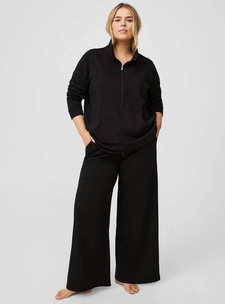 Cloud Fleece Wide Leg Lounge Pant