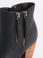 Tassel Heeled Ankle Bootie (WW