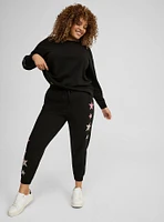 Pull-On Jogger Fleece Mid Rise Pant