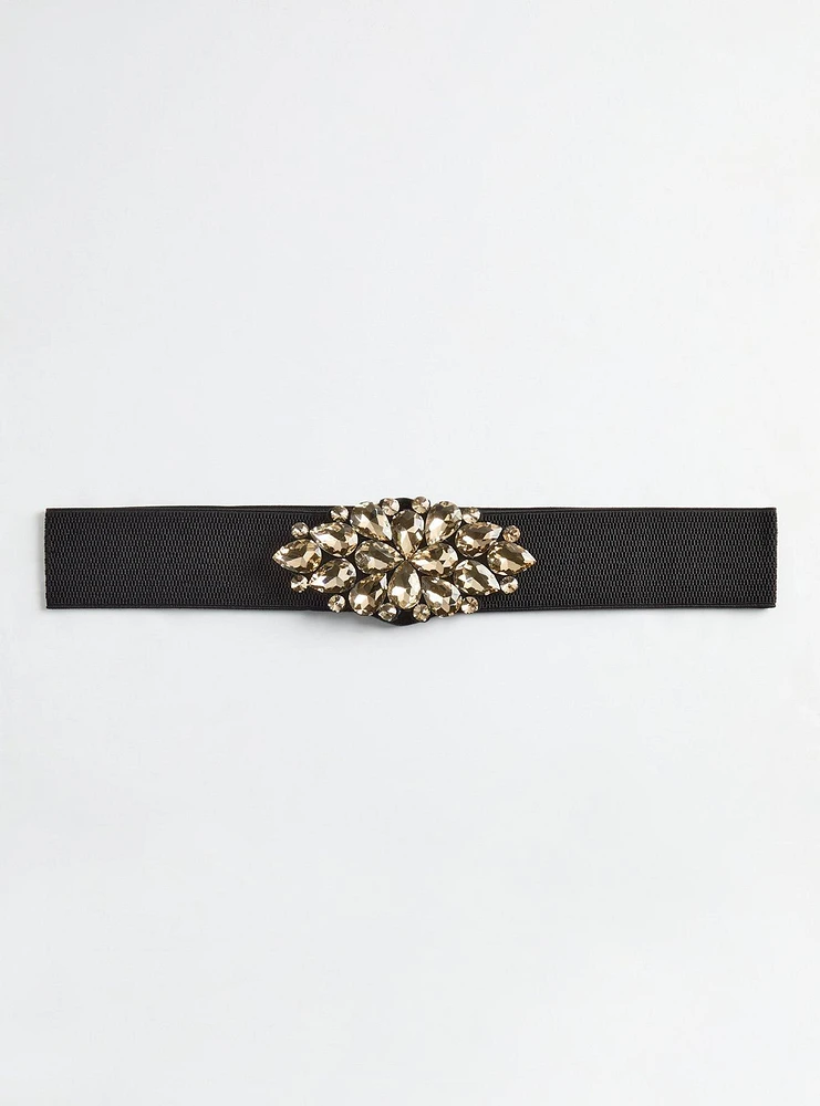 Rhinestone Waist Belt