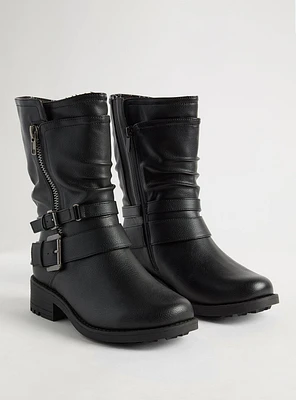 Moto Bootie With Zip (WW)