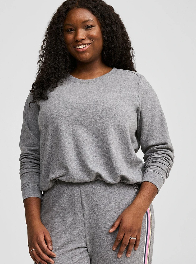 Super Soft Fleece Bungee Sweatshirt