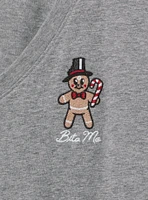 Gingerbread Man Classic Fit Heritage Jersey V Neck Tee