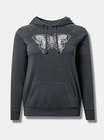 Butterfly Classic Fit Cozy Fleece Hoodie