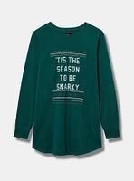 Tis The Season Classic Cozy Fleece Tunic Sweatshirt