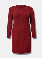 Vegan Cashmere Sweater Mini Dress