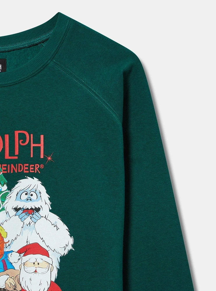 Rudolph The Red-Nosed Reindeer Cozy Fleece Sweatshirt