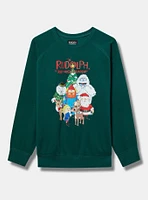 Rudolph The Red-Nosed Reindeer Cozy Fleece Sweatshirt