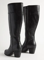 Almond Toe Heeled Knee Boot (WW)