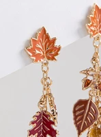 Falling Leaves Statement Earring