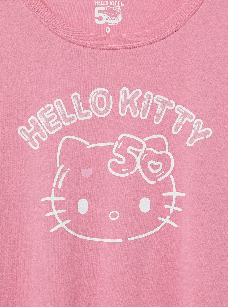 Hello Kitty Classic Fit Cotton Crew Tee