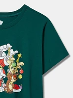 Tom and Jerry Classic Fit Cotton Crew Tee