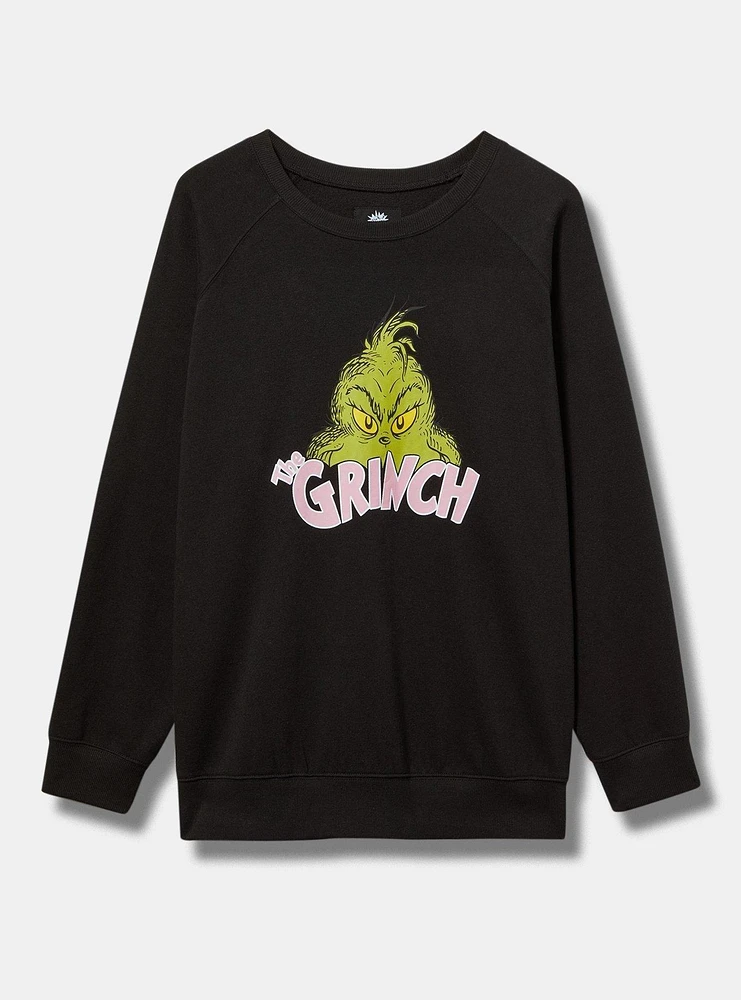 The Grinch Classic Fit Cozy Fleece Crew Sweatshirt