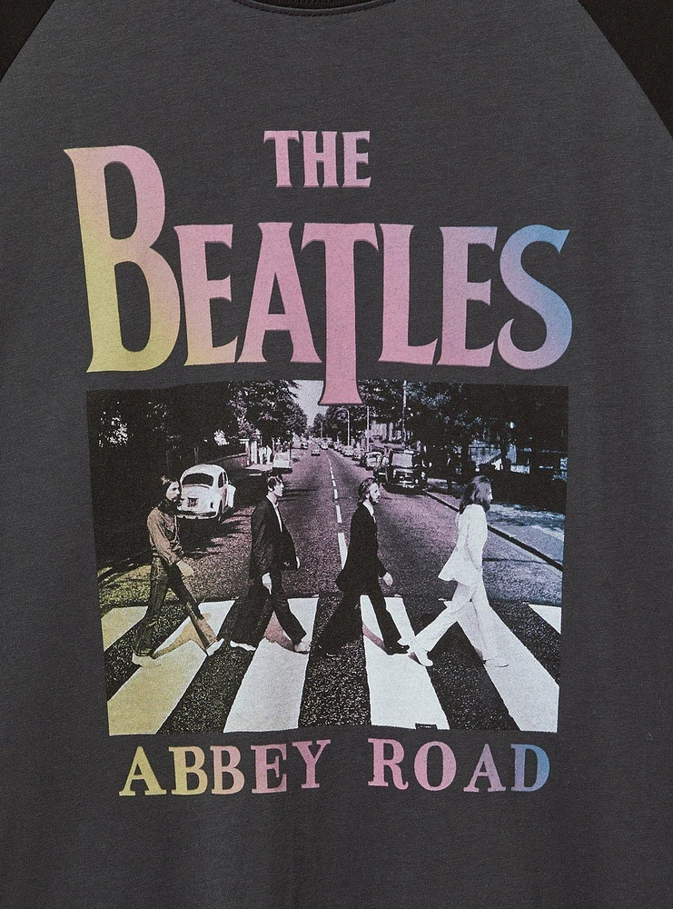 The Beatles Classic Fit Cotton Long Sleeve Raglan Ringer Tee