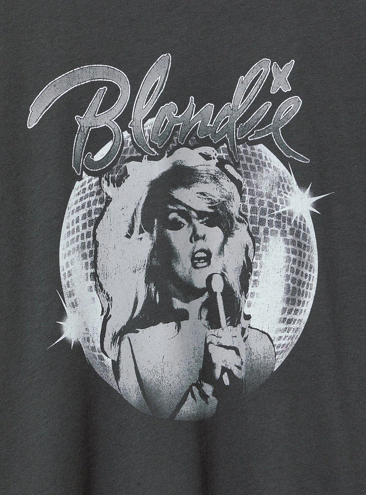 Blondie Oversized Fit Cotton Crew Tee