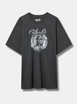 Blondie Oversized Fit Cotton Crew Tee